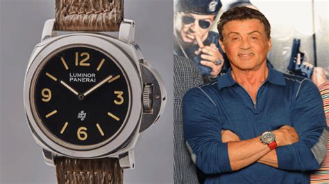 celebrities wearing panerai watches